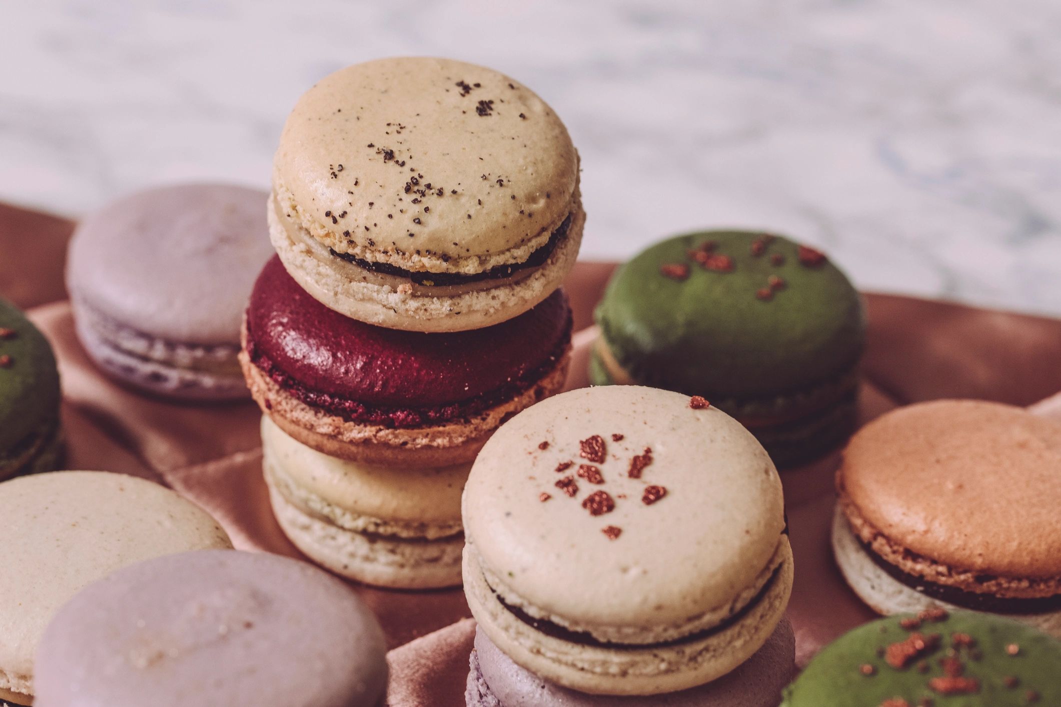 Assorted macaroons