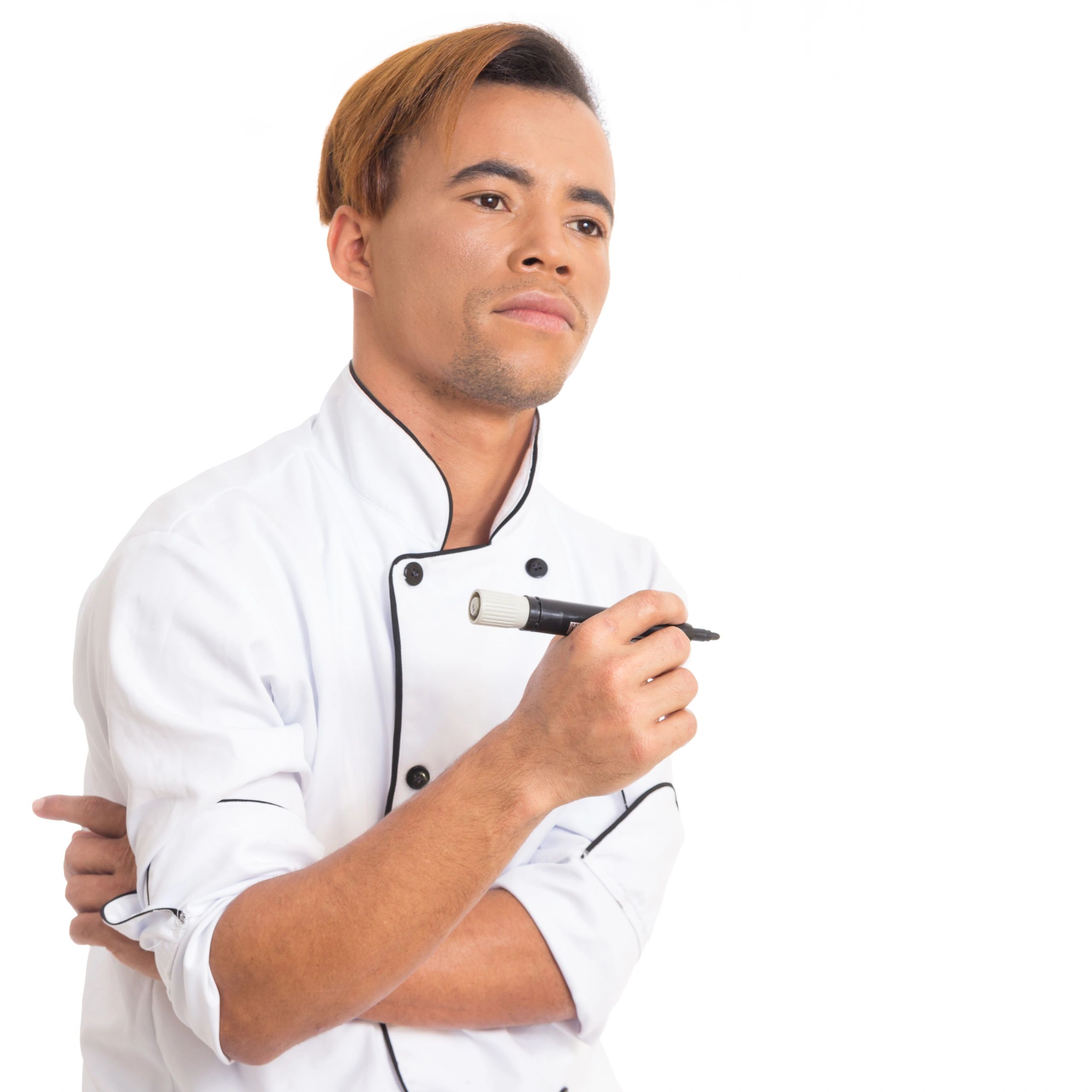 Chef portrait in uniform